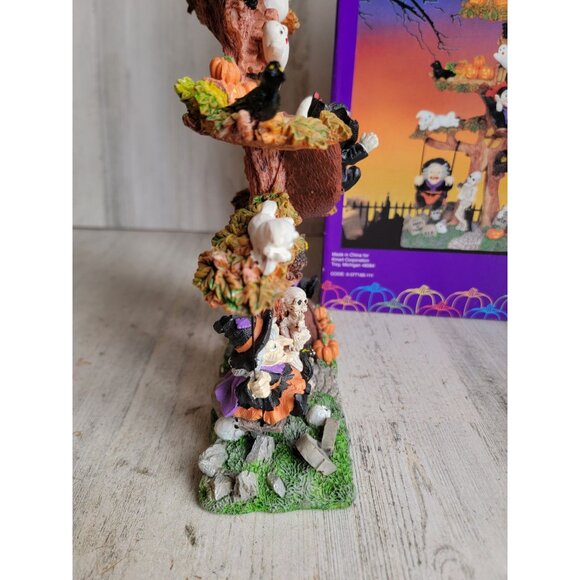 Vintage fantasy tree house Halloween village accessory ghost home decor - Picture 7 of 16